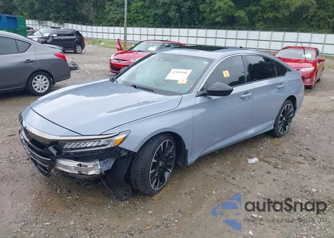 2021 Honda Accord Sport 2.0T из США, поврежденный, VIN 1HGCV2F33MA000992